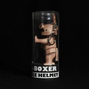 DWARF BOXER with removable helmet　ブラウン