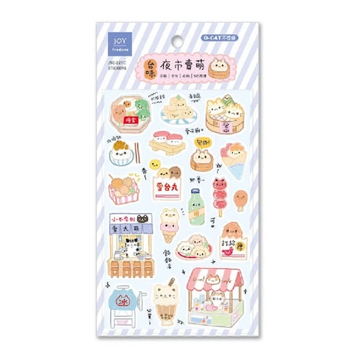 O-cat 猫のシール（夜市売萌）