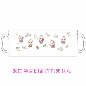 うさぎとお花のマグカップ
