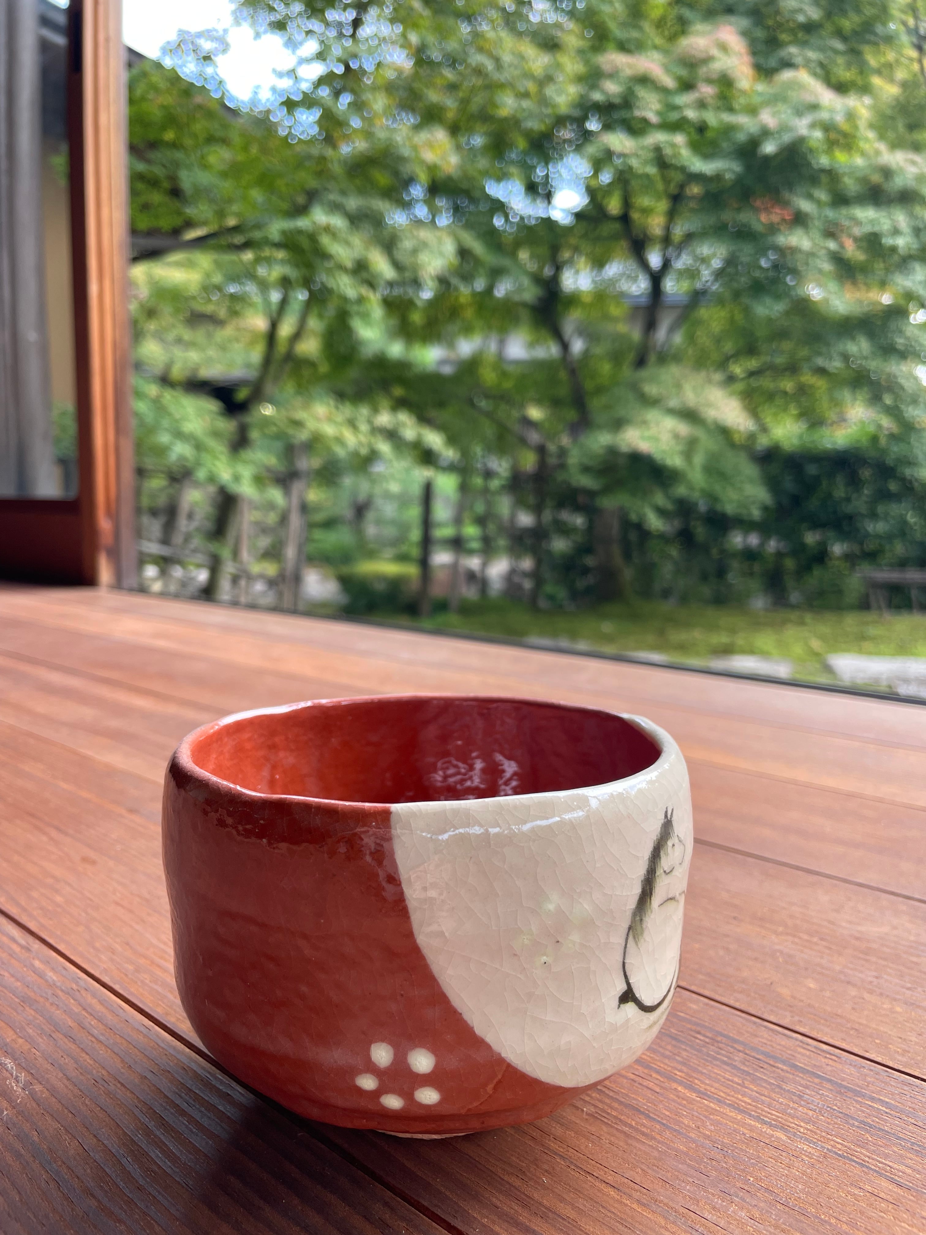 午年干支茶碗「赤楽茶碗」佐々木松楽 | takako_market