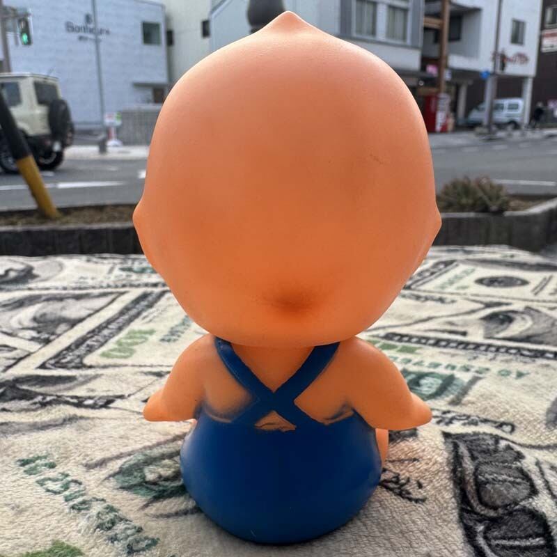 Used 昭和レトロなソフビ製のキューピー人形、キューピーちゃん、頭や