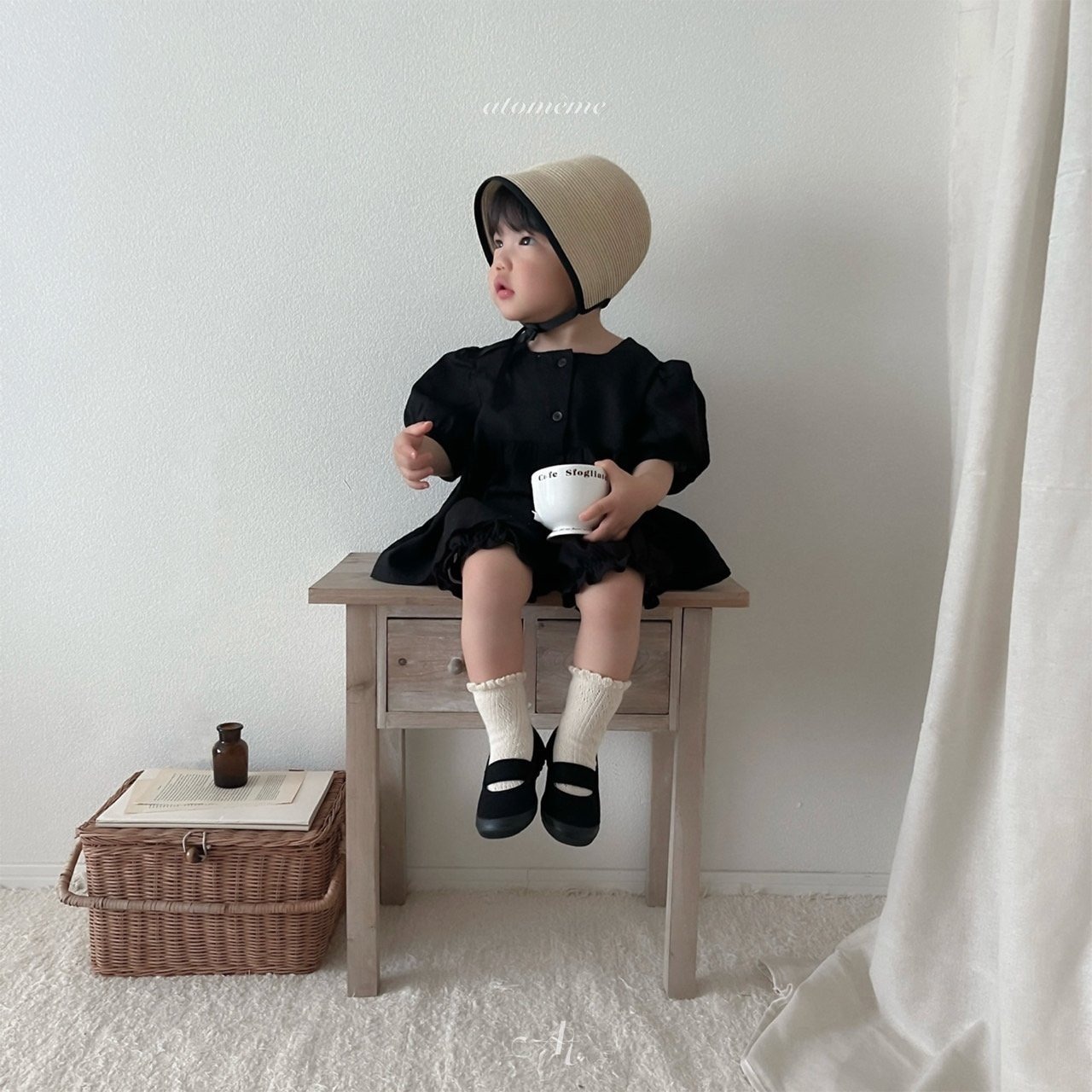 [atomeme] Raffia hat / [아토메메] 라피아햇