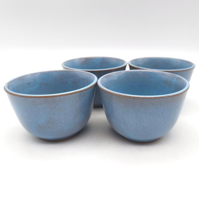 湯呑・煎茶道具・4客セット・No.260808-13・梱包サイズ60