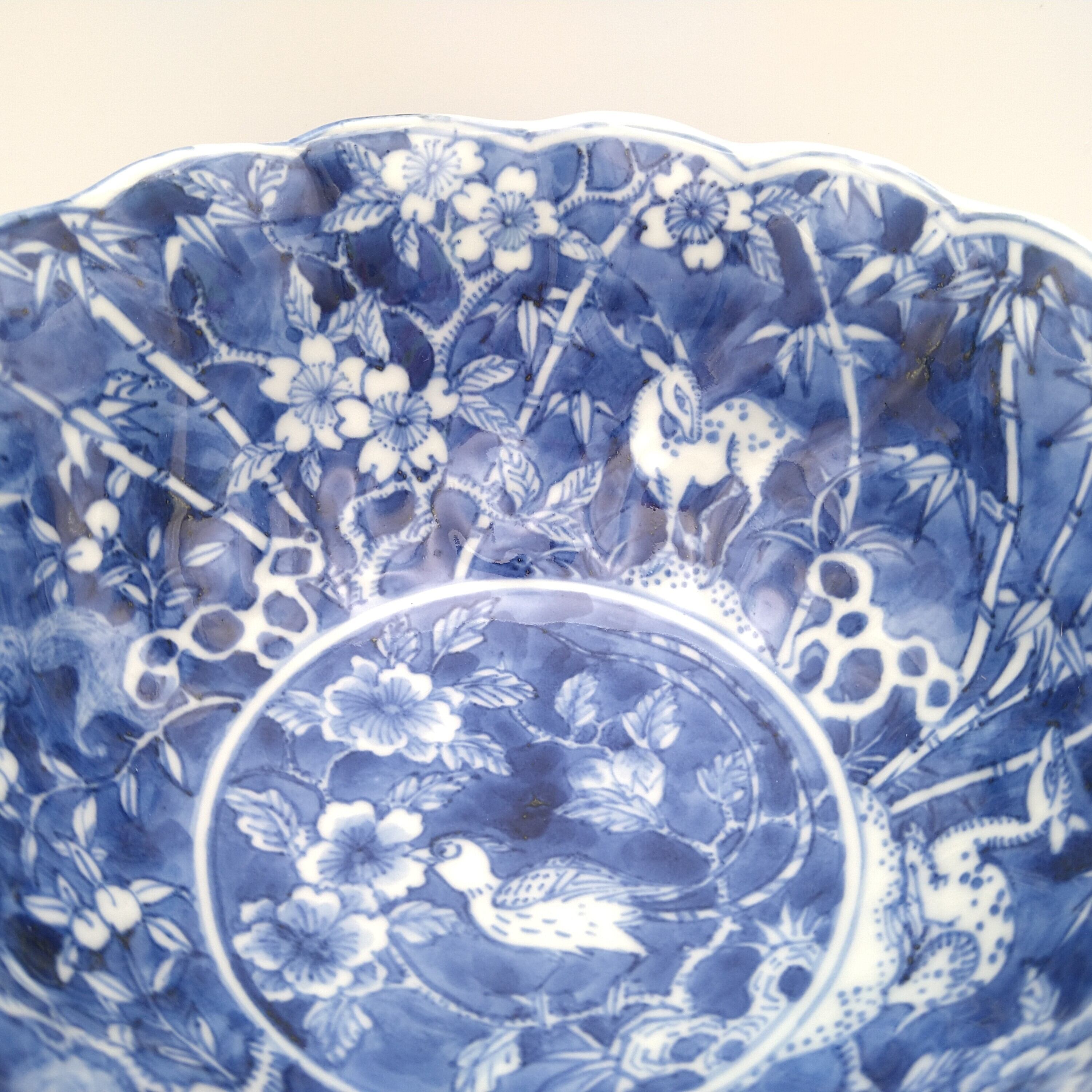 祥瑞花鳥図鉢」曾宇窯 | kutanieishin