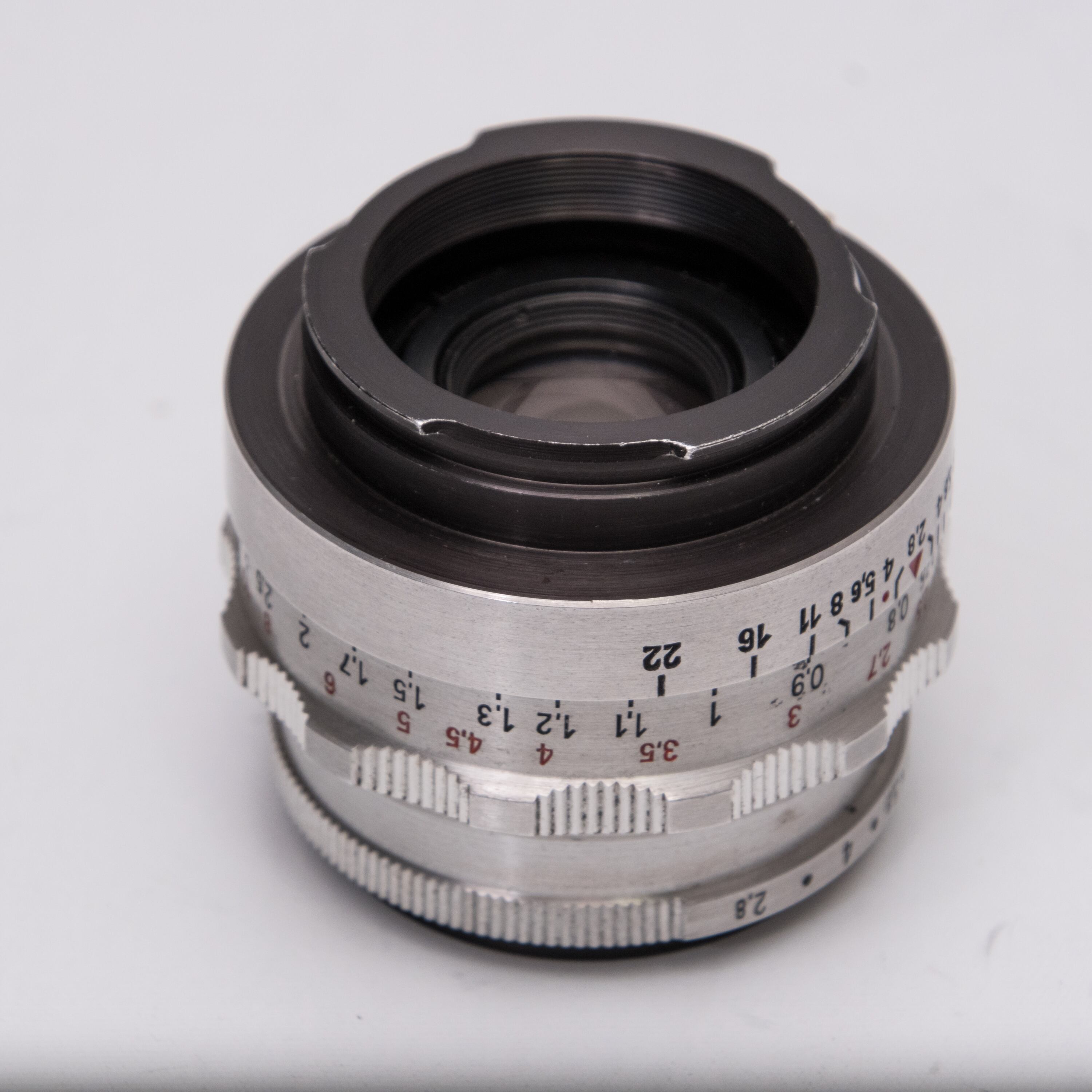 Carl Zeiss Jena Tessar 50mm F2.8 エキザクタマウント 6480029【並品