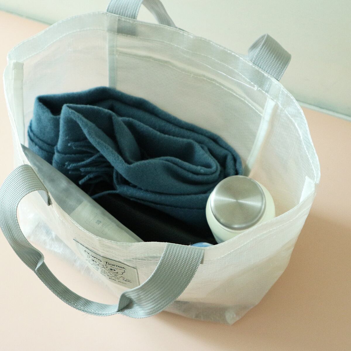 1107] Drawing ゴンチル PP トートバッグ | moim - 韓国雑貨や小物の