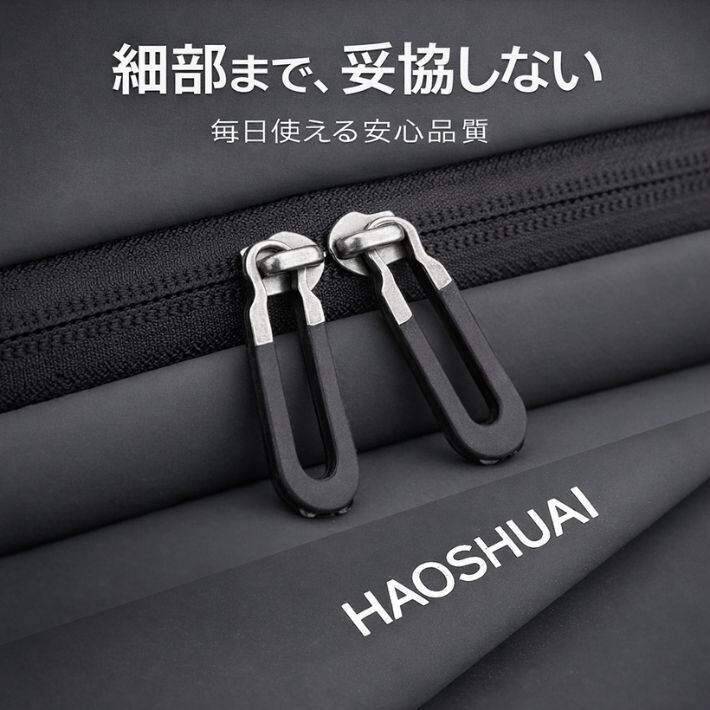 撥水ボディバッグ| メンズ 軽量 多収納 黒 美品 | 仕事 学生 ギフト ボディバッグ メンズ レディース 大容量 斜めがけ 撥水 軽量