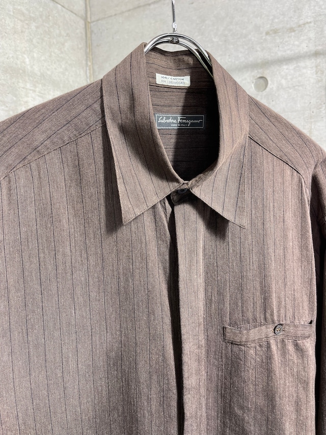 "Salvatore Ferragamo" long sleeve shirt