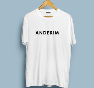 ANDERIM ロゴtシャツ