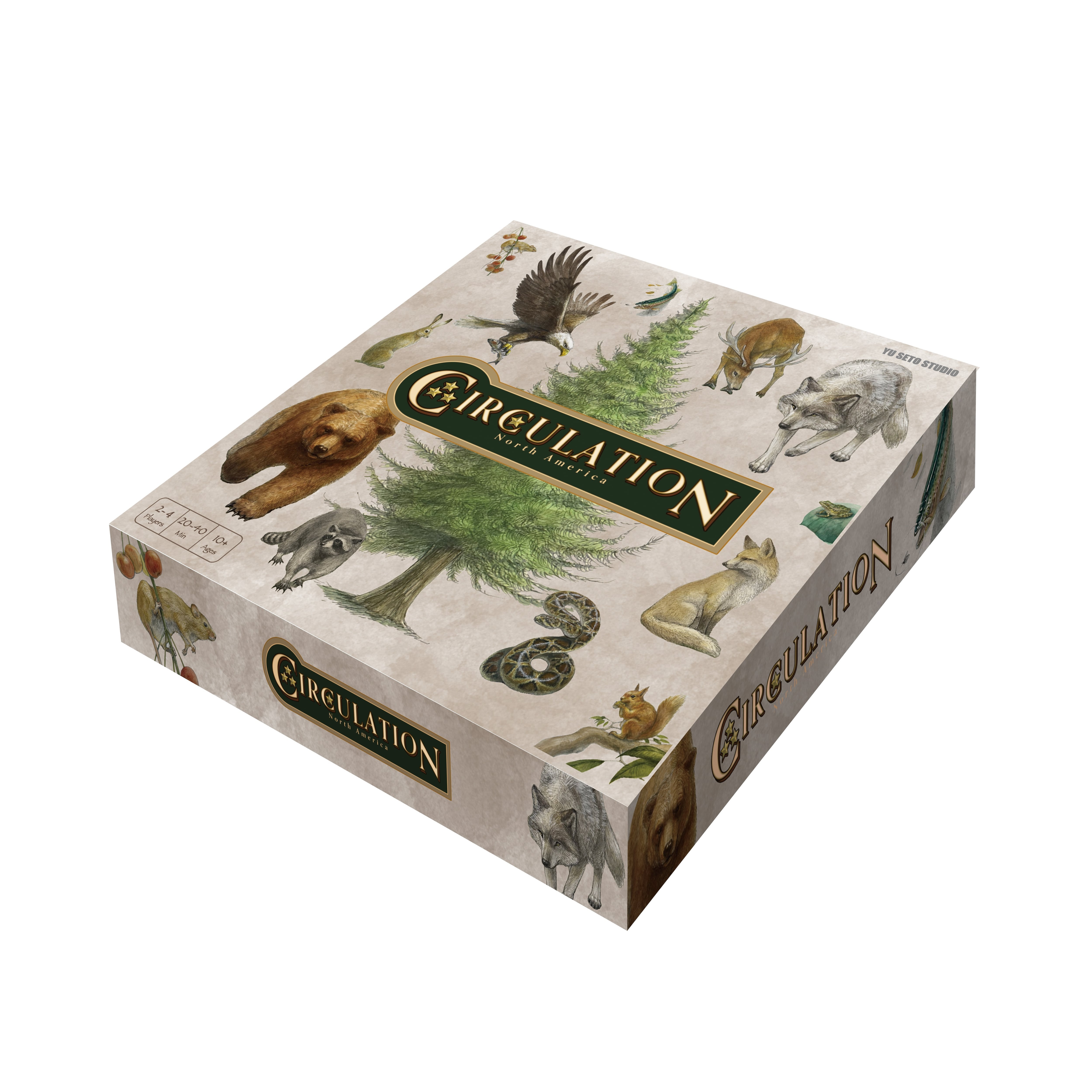 ボードゲーム】CIRCULATION -North America- | ettone