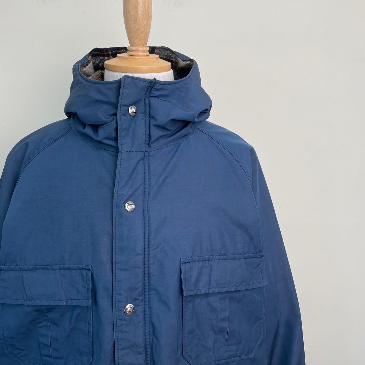 70s USA製 Woolrich マウンテンパーカー 紺 ネイビー ヴィンテージ