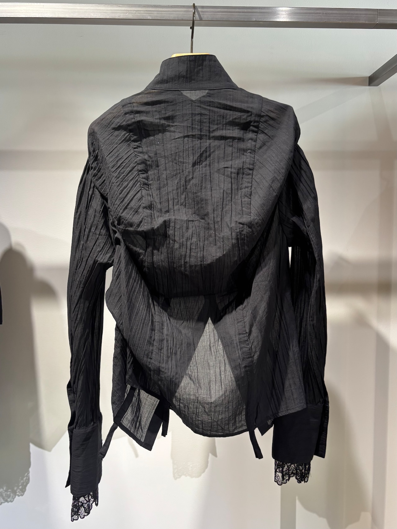 【26AW | WOMEN】MUKCYEN ムッシャン /  ブラウス/ cotton shirring blouse M269SH02 - 4