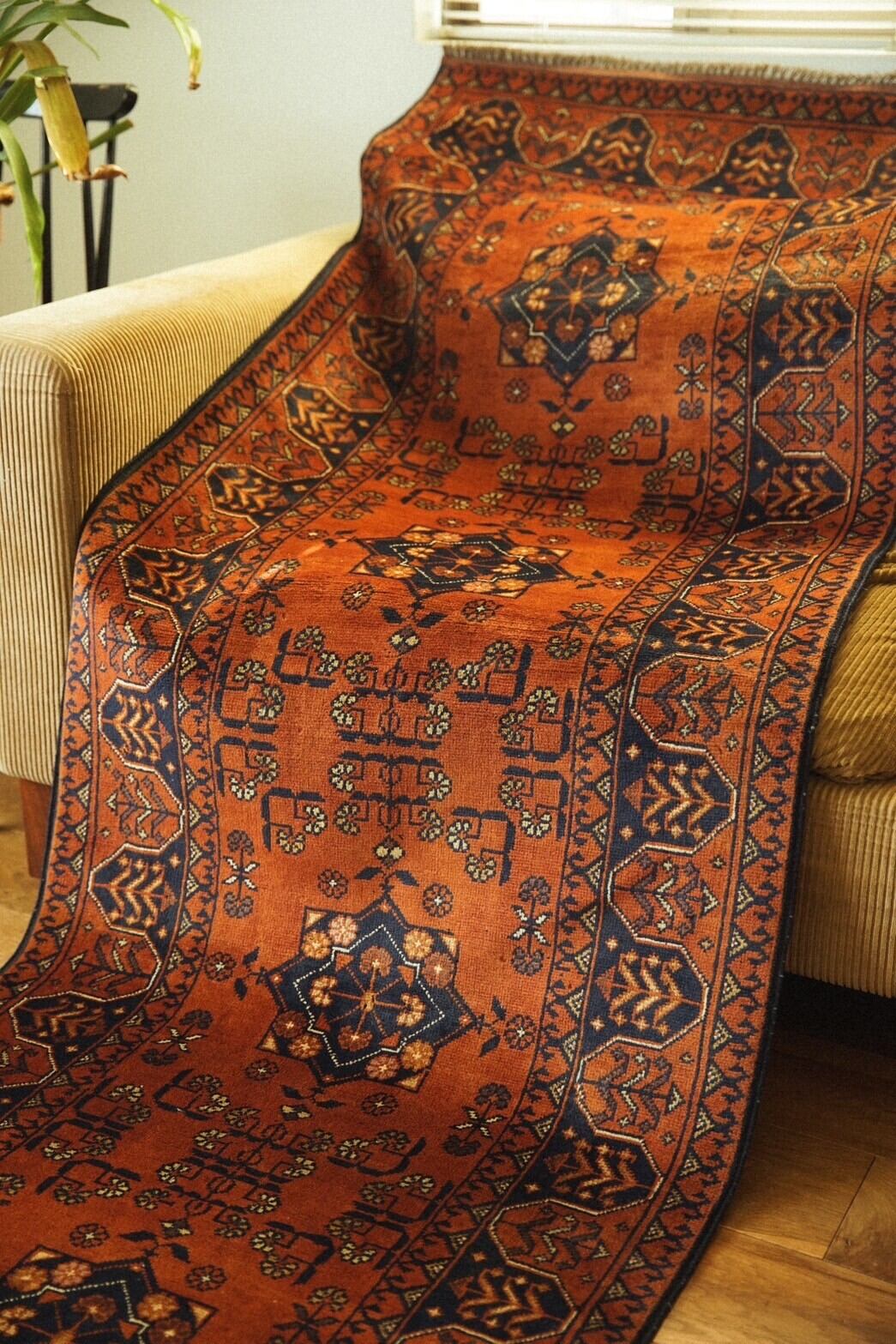 1096 -Vintage Turkmen Khal Mohammadi rug