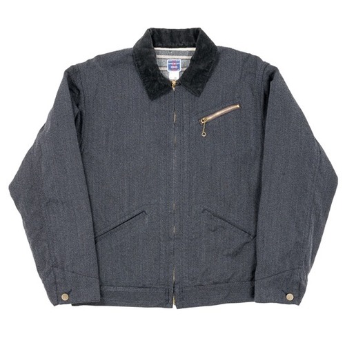 WORKERS(ワーカーズ)～”Blanket Lined Engineer Jacket" Wool Cotton Covert Cloth～
