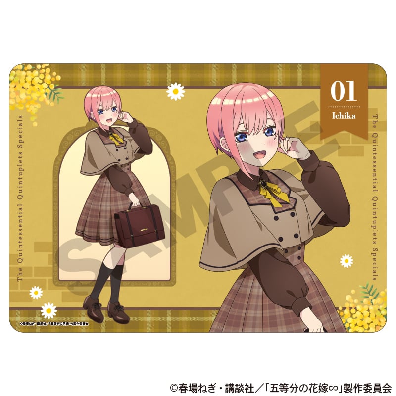 五等分の花嫁 ゲーミングマウスパッド 中野四葉 カレッジスタイル