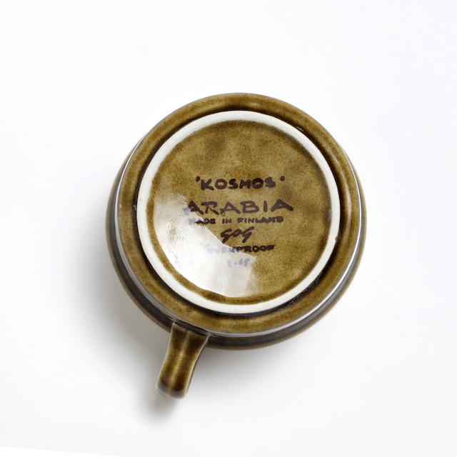 ARABIA アラビア Kosmos コスモス ティーカップ＆ソーサー - 3c 北欧ヴィンテージ