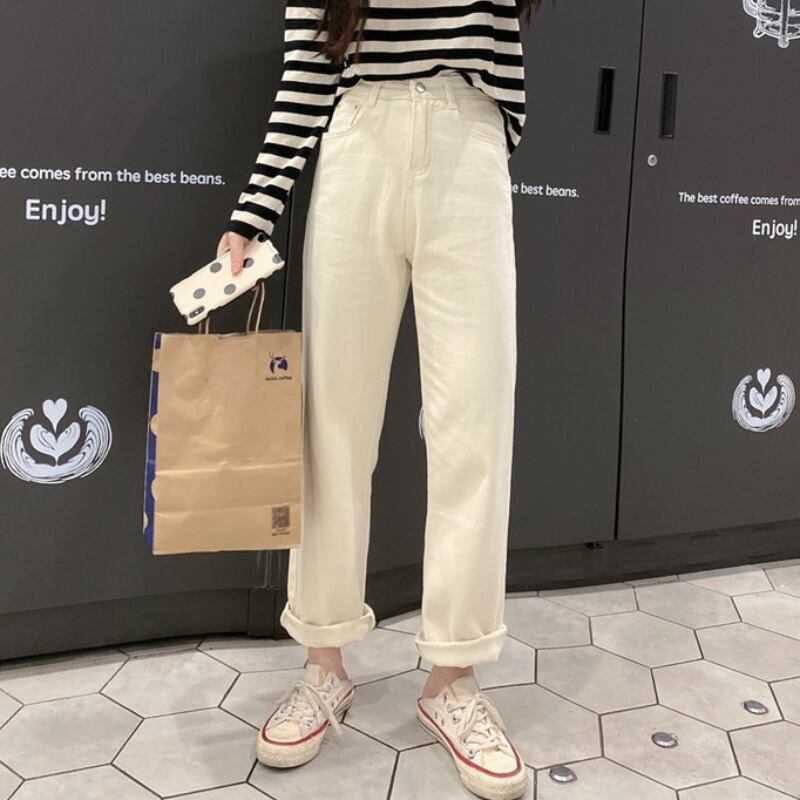 ジーンズ ルーズスタイル薄手ワイドレッグロングパンツ ウェスト スプリング 春物 オータム 秋物 ワイドパンツ 1号婦人66803761386