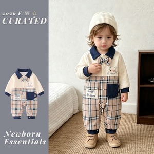 【BABY】sweet dreamクマ柄ロンパース