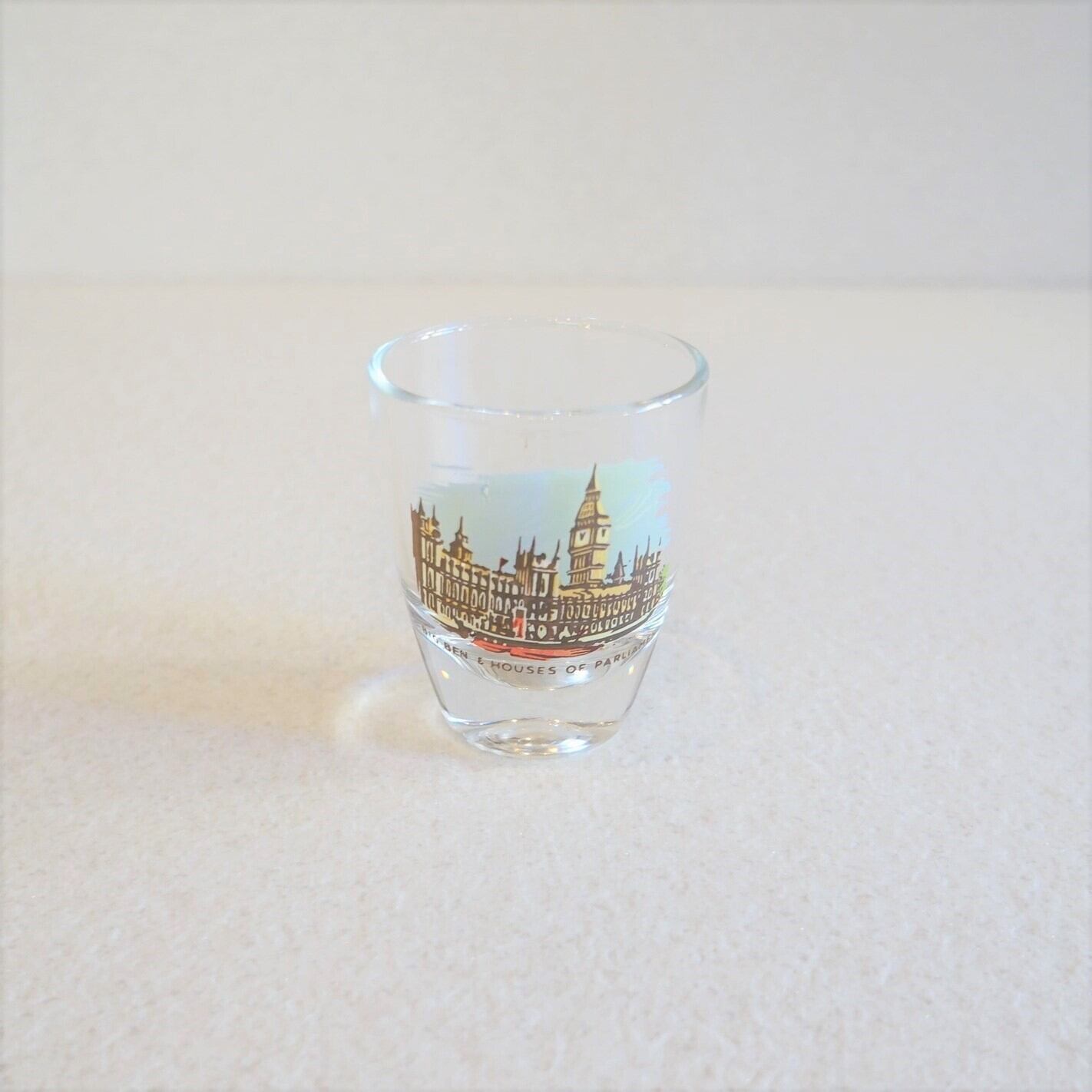 ロンドンのランドマークが描かれたショットグラス 6個セット 純喫茶家具の村田商會