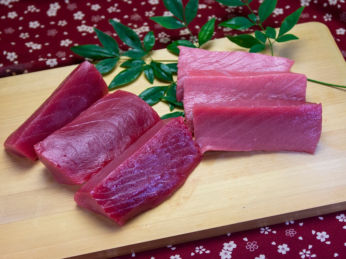 長崎県産 本マグロ 赤身・中トロ セット（養殖）600g 赤身 中トロ