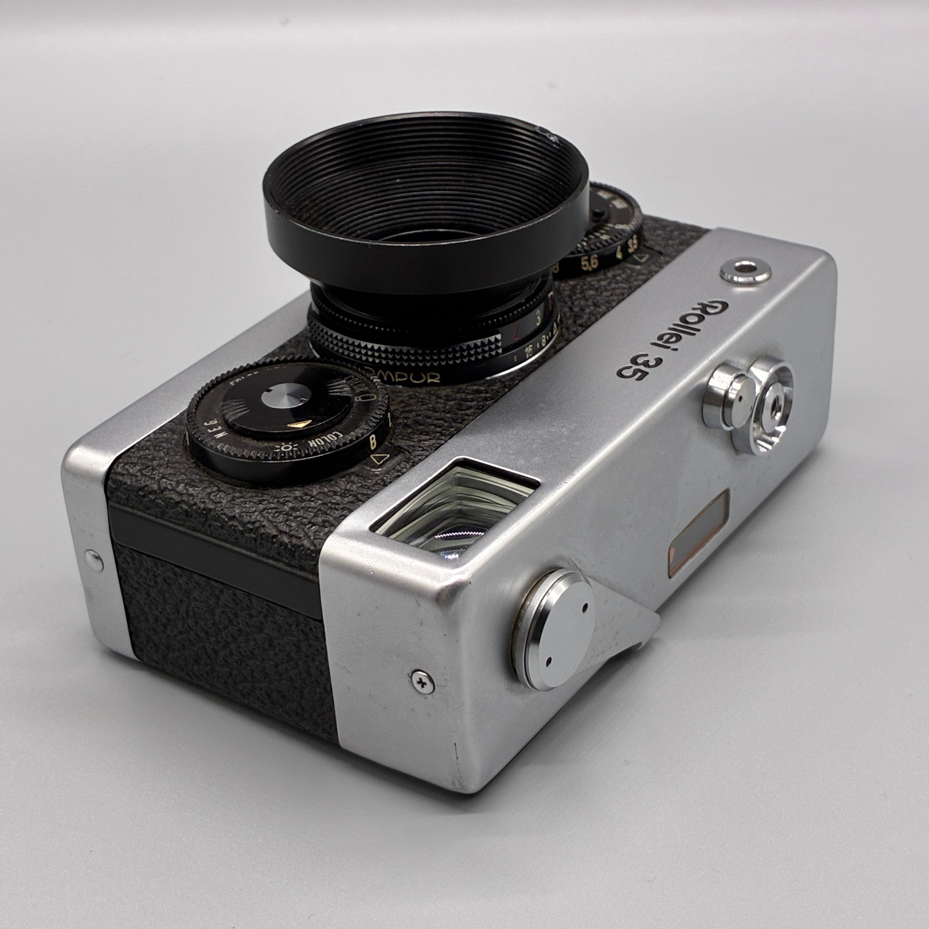 撮影確認済】Rollei 35 Tessar 40mm F3.5 シンガポール製 露出計不動