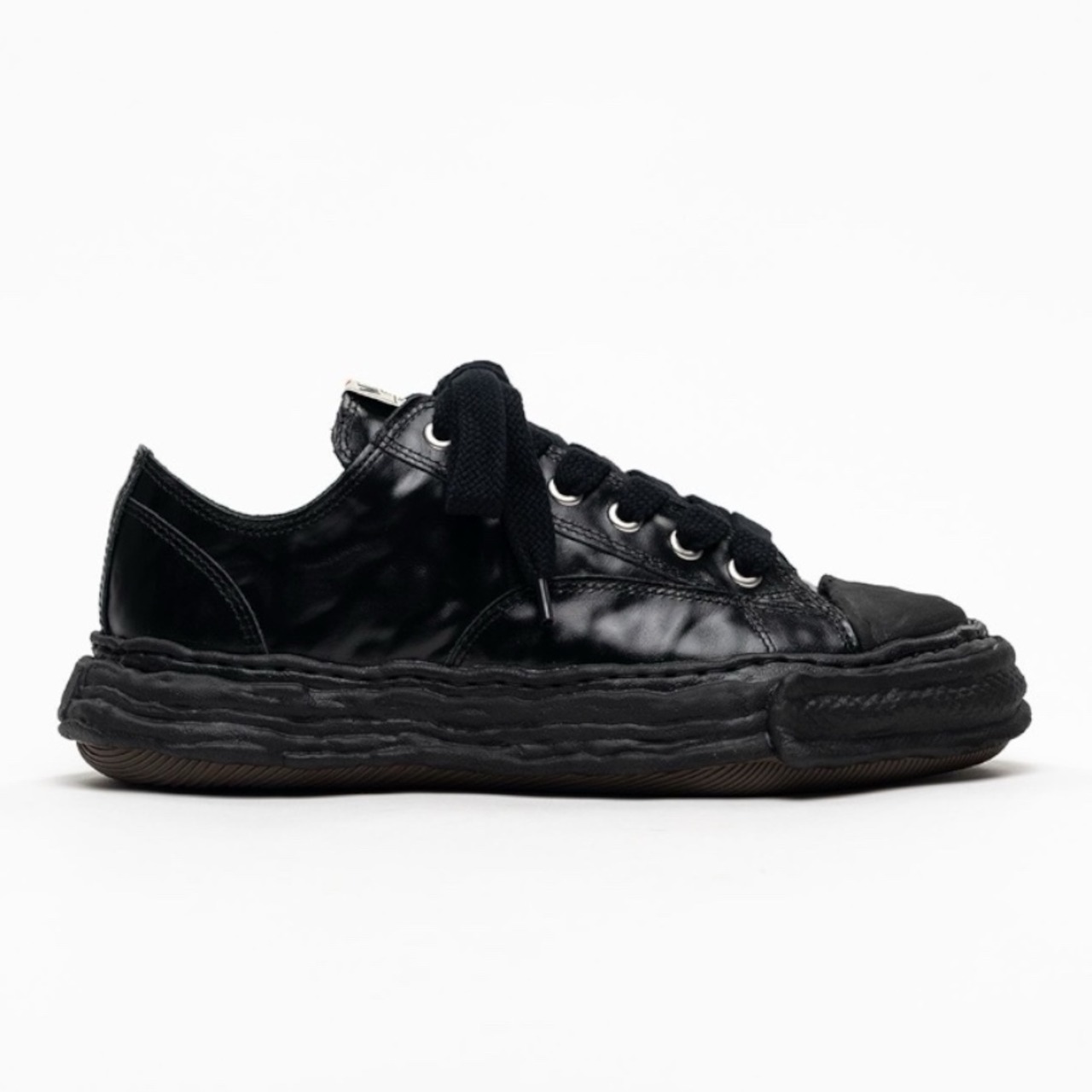 【Maison MIHARA YASUHIRO】PETERSON23 WRINKLED LEATHER LOW-TOP SNEAKERS - 2