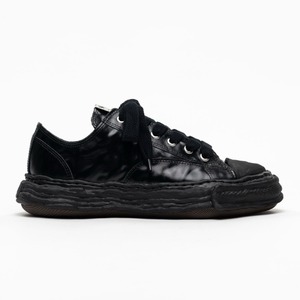 【Maison MIHARA YASUHIRO】PETERSON23 WRINKLED LEATHER LOW-TOP SNEAKERS