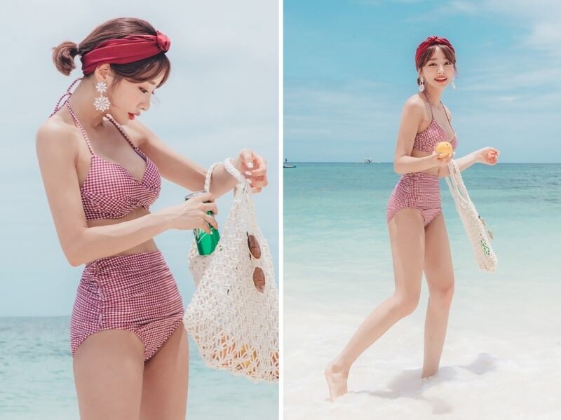水着 ビキニ タンキニ セクシービキニ 体系カバー水着 セパレート ハイ