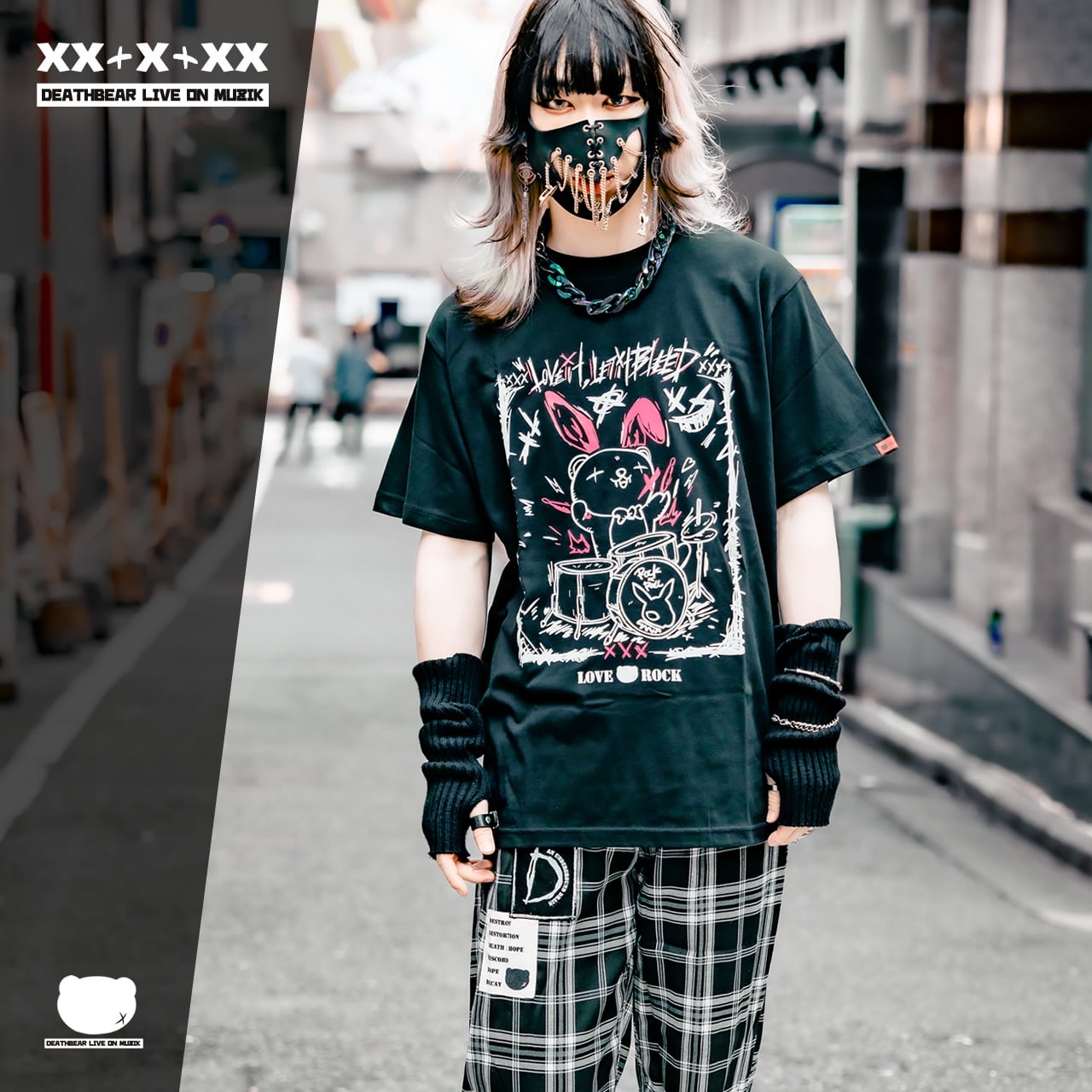 LOVE IT, LET iT BLEED】T-SHIRTS | DEATHBEAR LIVE ON MUZIK /デス