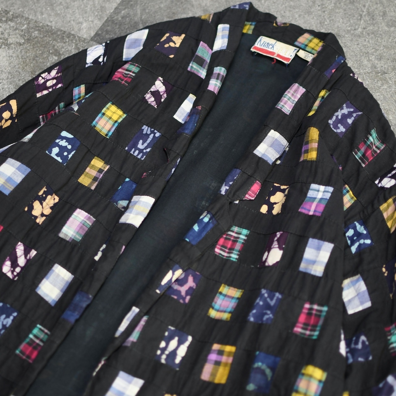 patch work design indian cotton jacket
