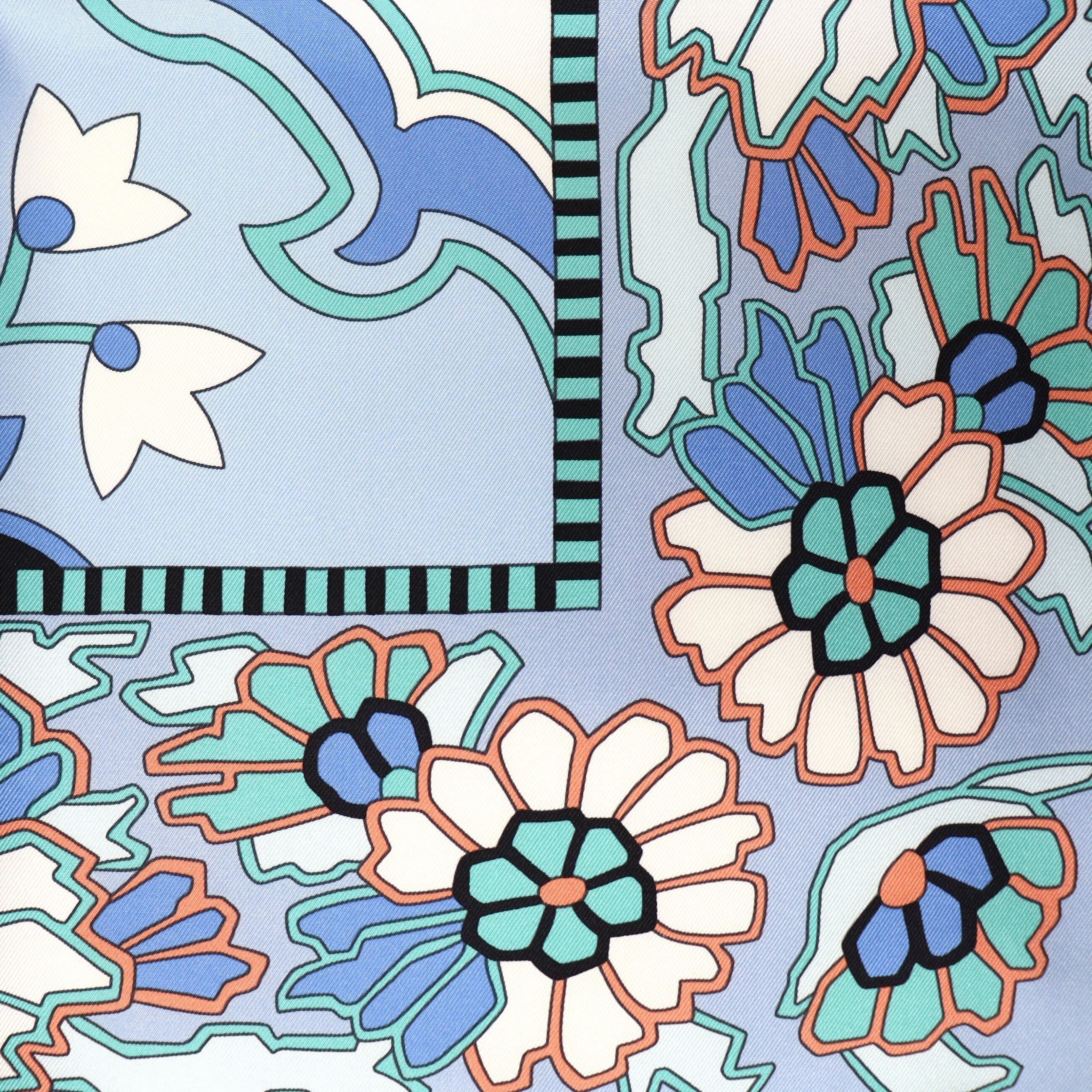 未使用 HERMES エルメス ガヴュロッシュツイル カレ40