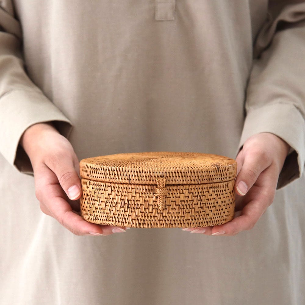 アタ製 おしゃれなキャンディボックス 裁縫道具入れ A05 （小物入れ