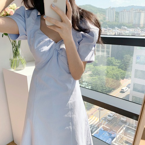 ワンピース ドレス ひざ丈 大人可愛い お洒落 オルチャン 韓国 ファッション オシャレ ママ お出かけ 女子会 デート 体型カバー 休日 普段使い 10代 20代 30代 40代 春 夏 学生 お出かけ 女子会 インスタ映え
