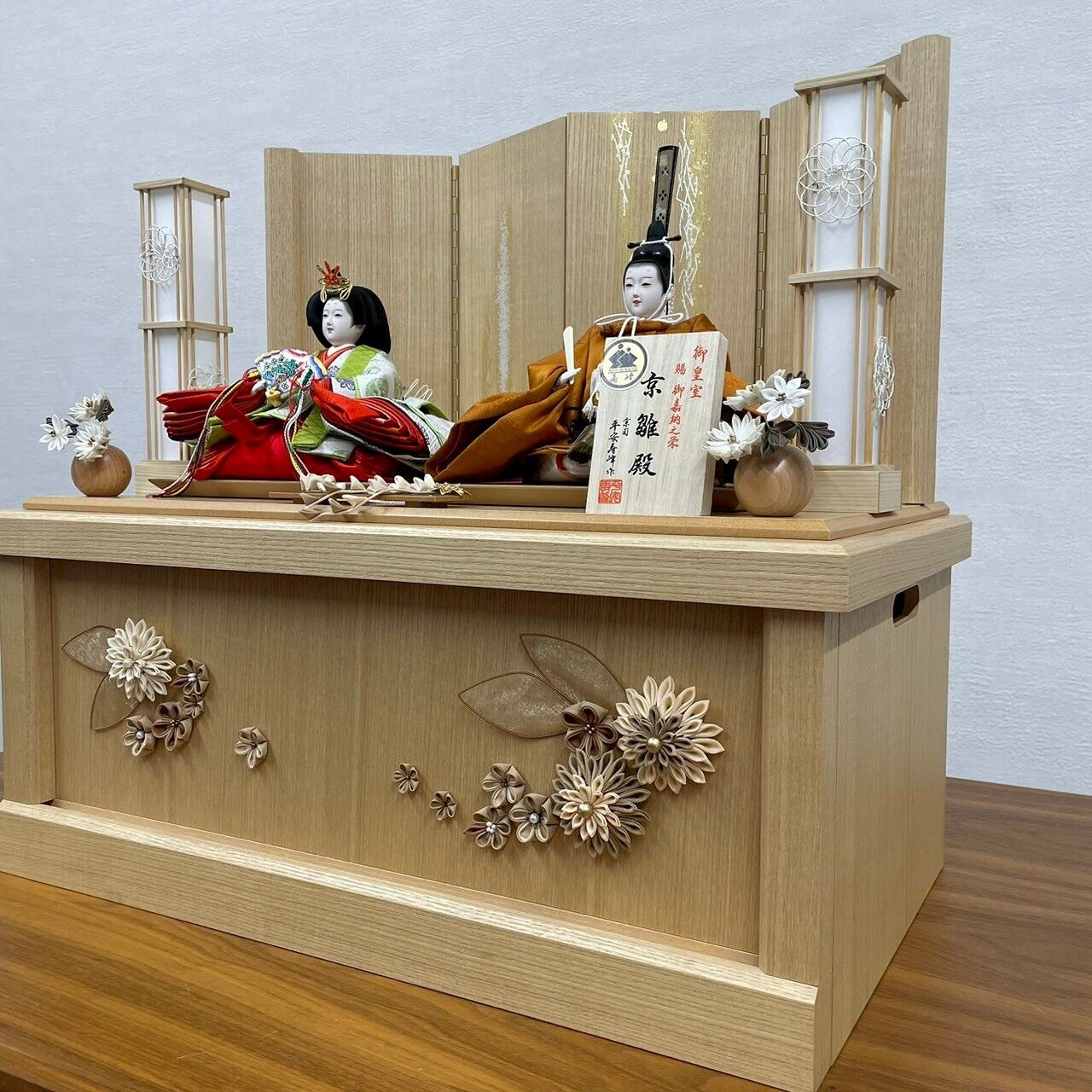 雛人形＜平安寿峰作・京人形＞沙羅｜ひな人形 | 【公式】人形のはな