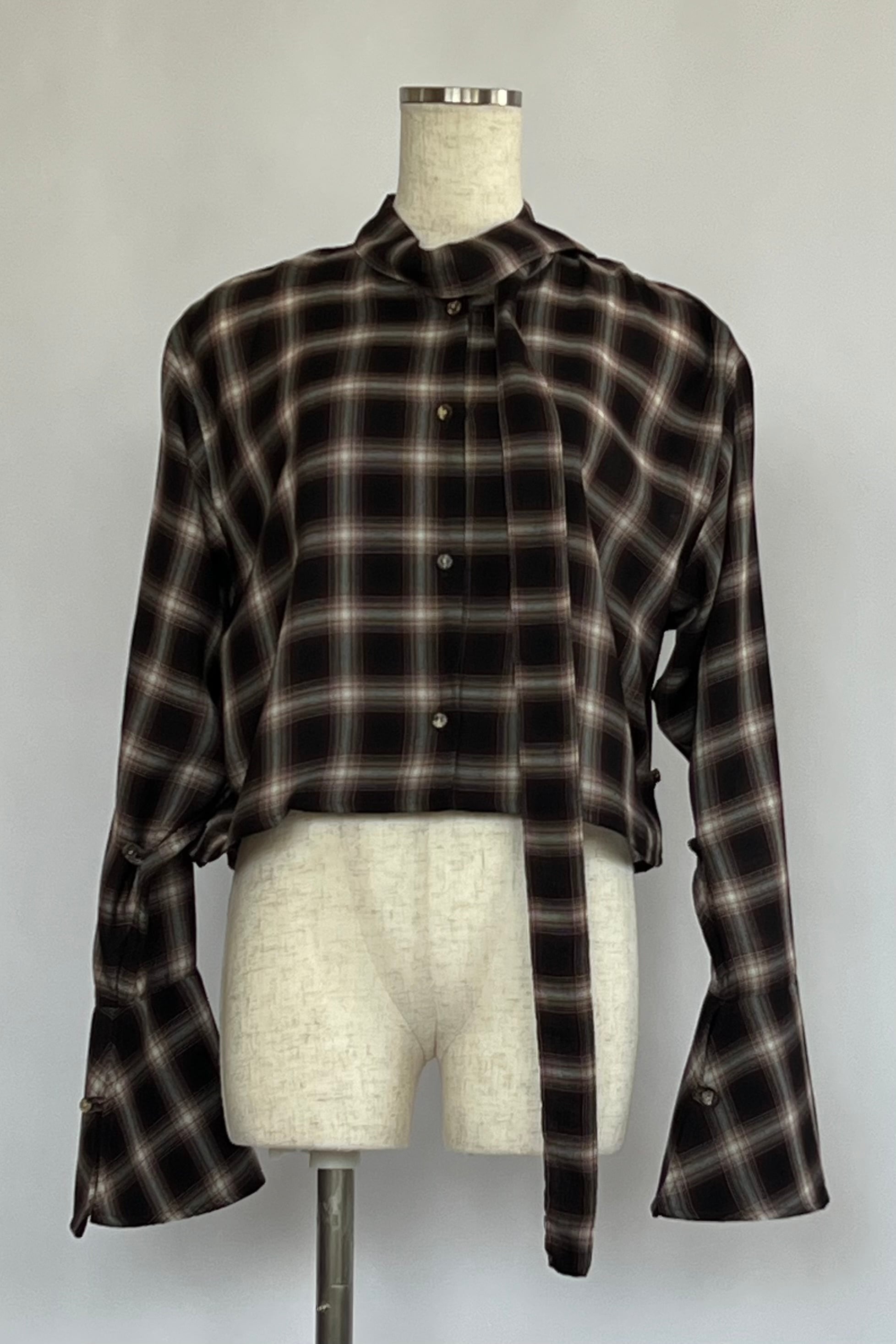 ♪New♪12/6インスタlive紹介【2026年春新作】ビッグカフスクロップドシャツ