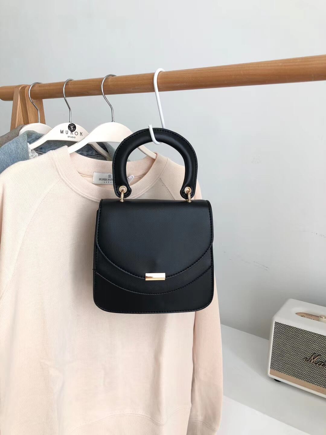 フラップミニバッグ