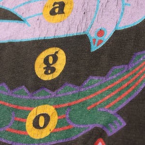 美品 M 雪無し 米国製 黒 patagonia パタゴニア Tシャツ ブラック 90s