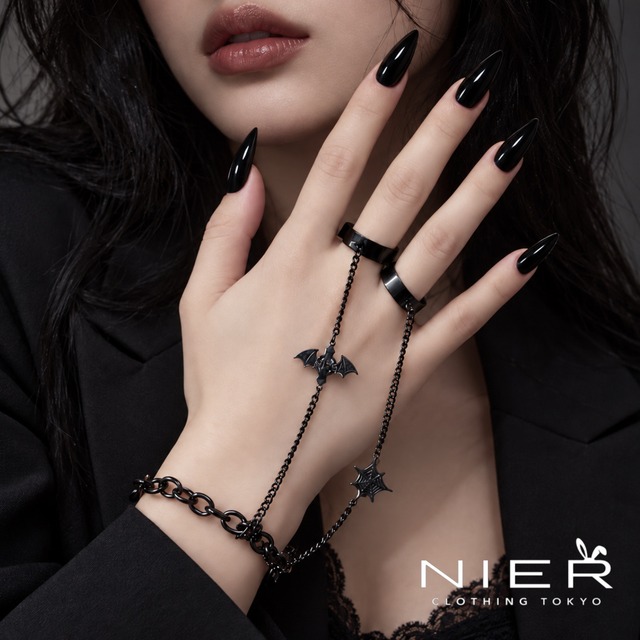 DARKNESS FINGER BRACELET【ジュエリーポーチ付き】