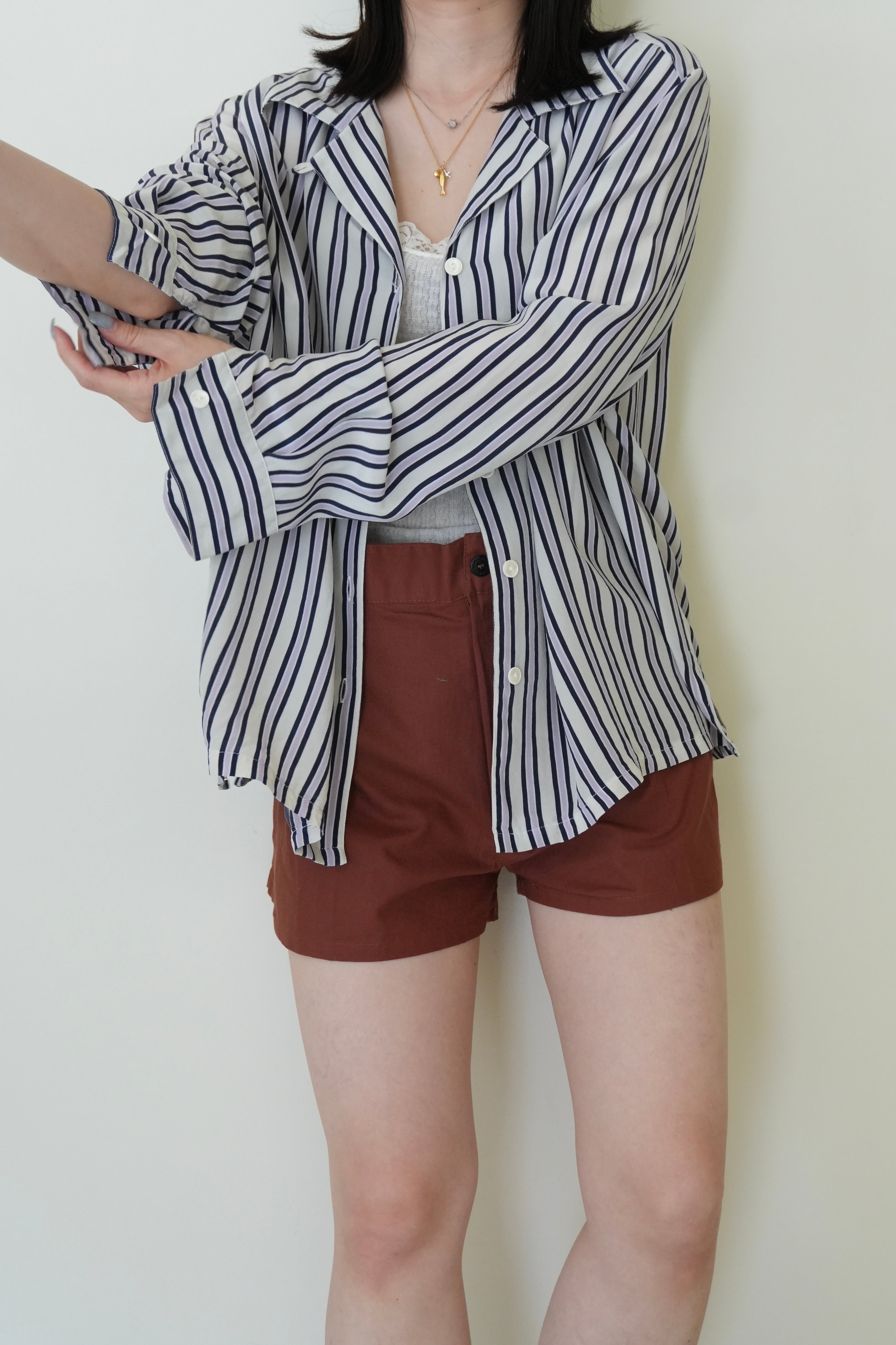 90s stripe shirt