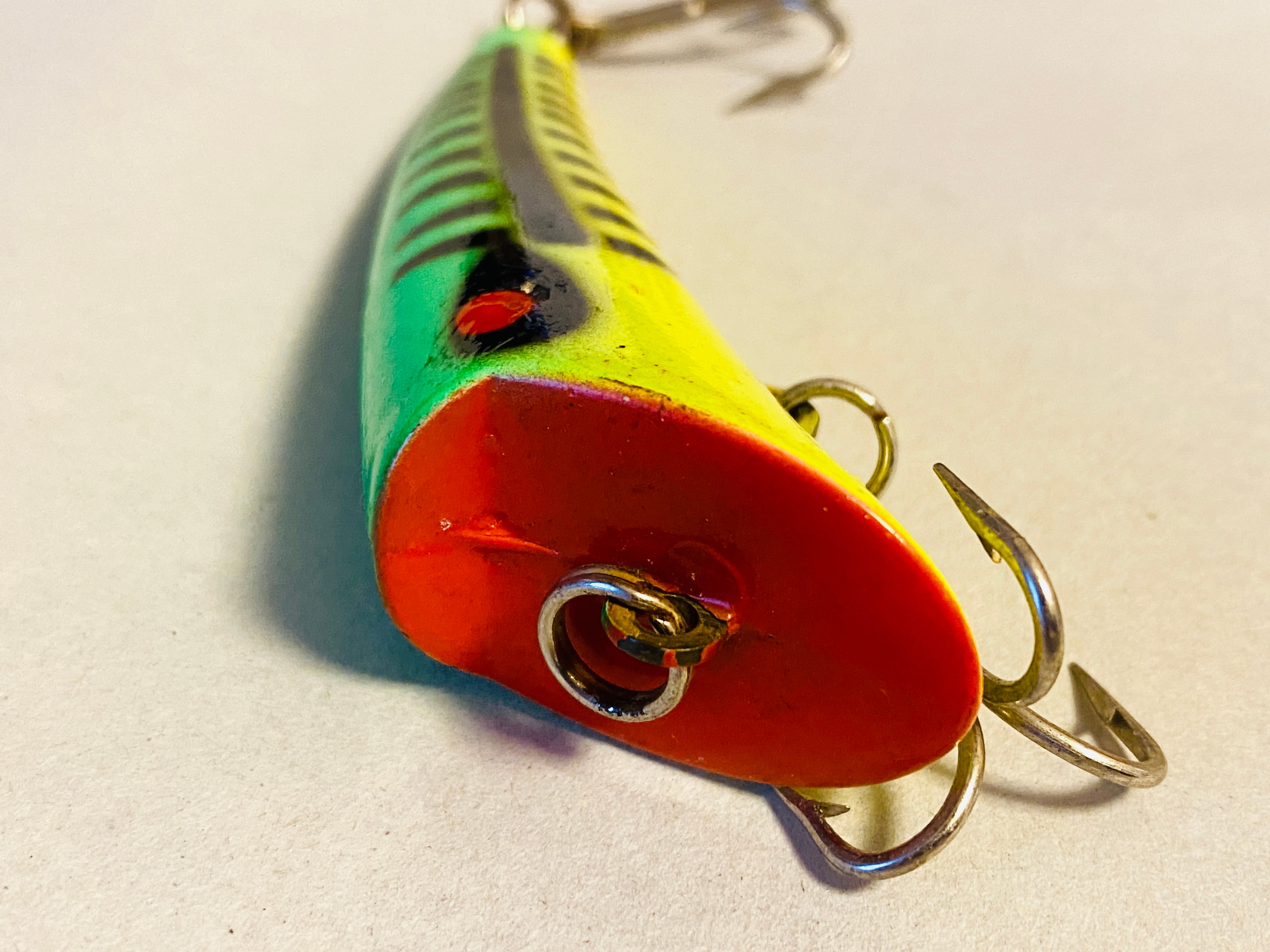 ヘドン heddon ヘッドプラグ 美品希少カラー5／8