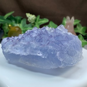 23.幻想的な色合い☆ヤオガンシャン産・ブルーフローライト原石