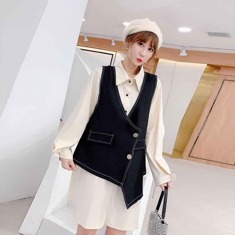 オータムルーズシャツ 薄手ドレス 大きめサイズ 秋物 ミックスインファッション74358093026