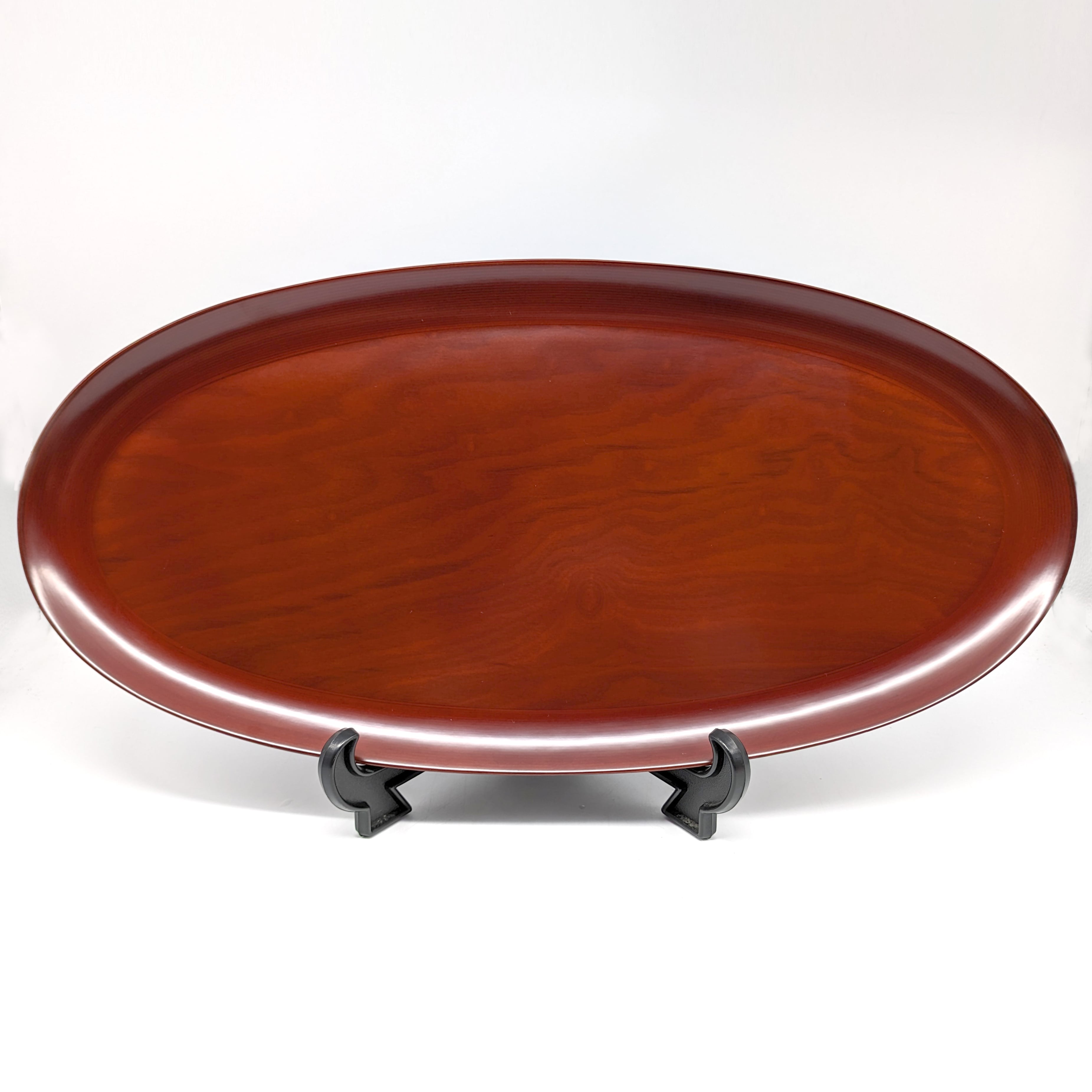 荒削り木製大盆　55㎝ 堀宏治 / 丸盆 さくら（24cm） - RHINES