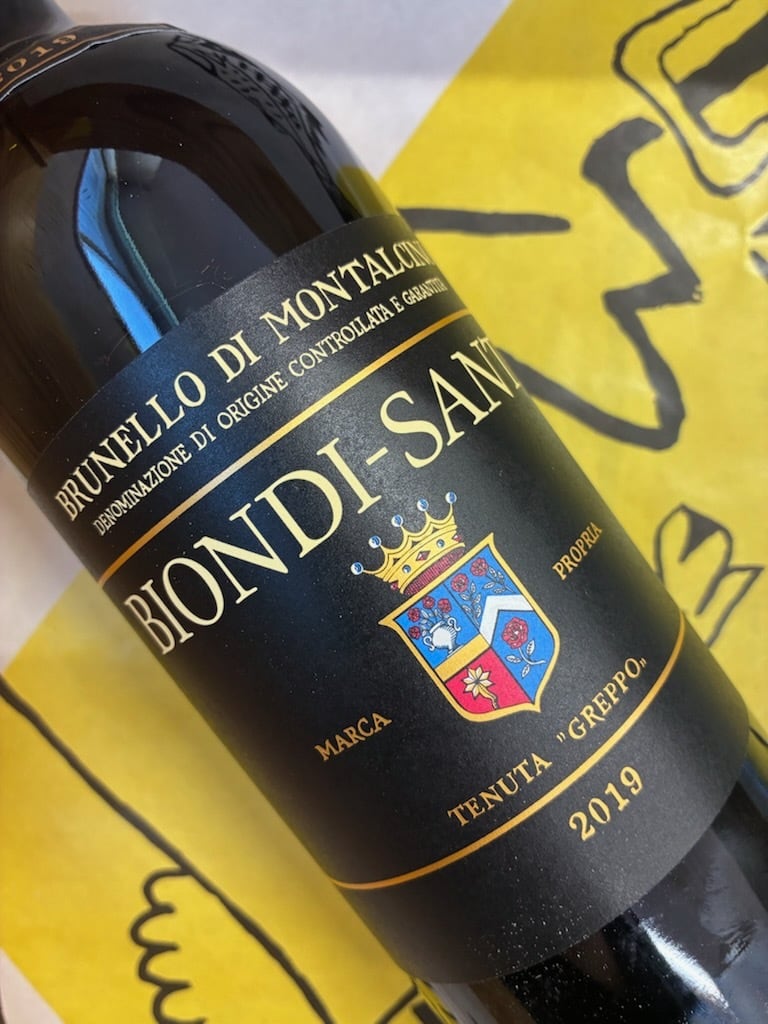 ブルネロ・ディ・モンタルチーノ　2019　ビオンディ・サンティ　赤ワイン