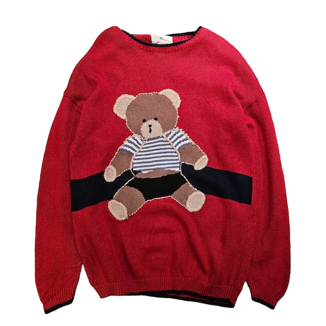 SML SPORT LTD TEDDY BEAR SWEATER【DW809】