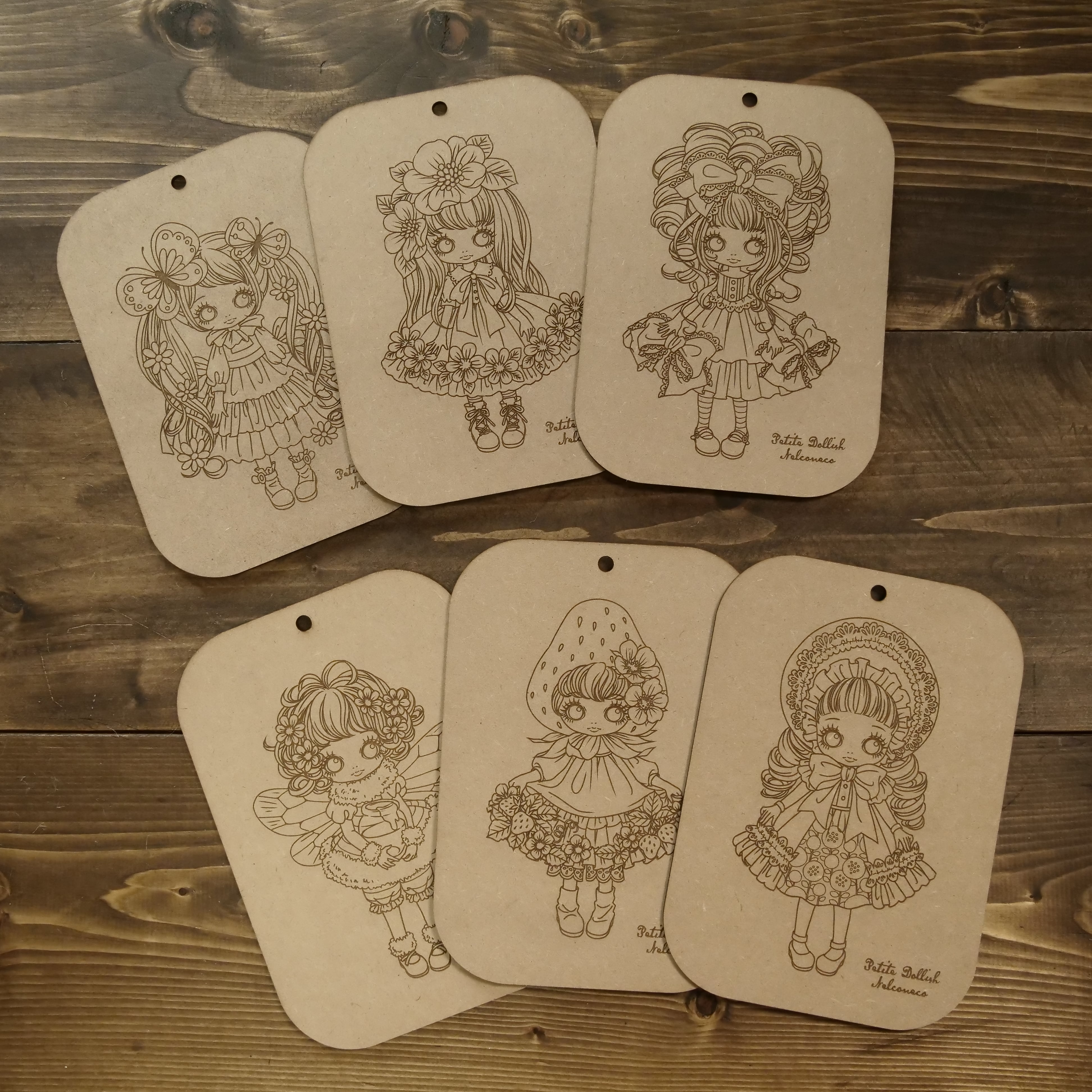 ネルコネコの大人の塗り絵 Dollish-G 新感覚塗り絵【ITANURIE】Vol.5