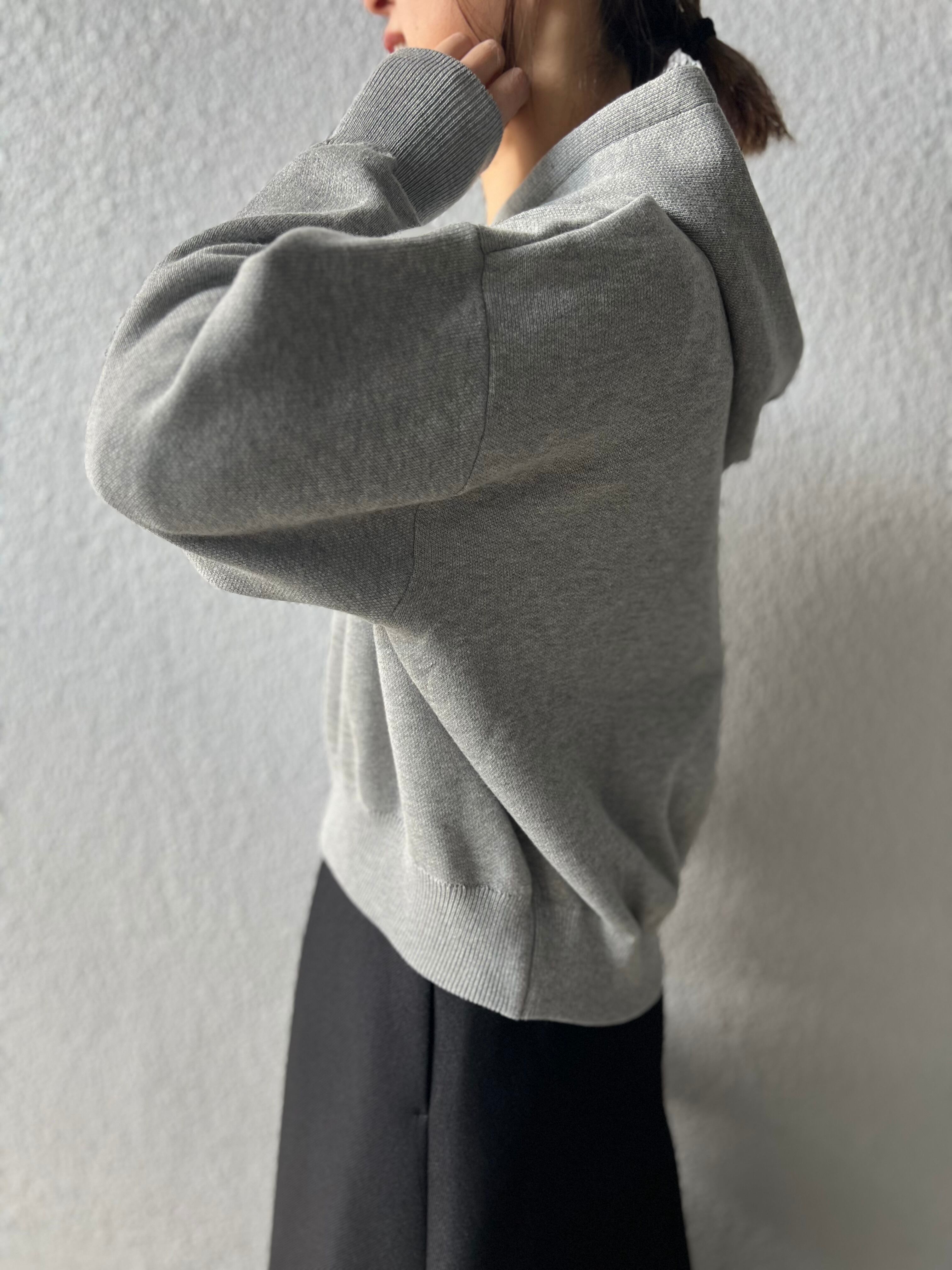 【SELECT】スウェットライクロゴパーカー 39-0465