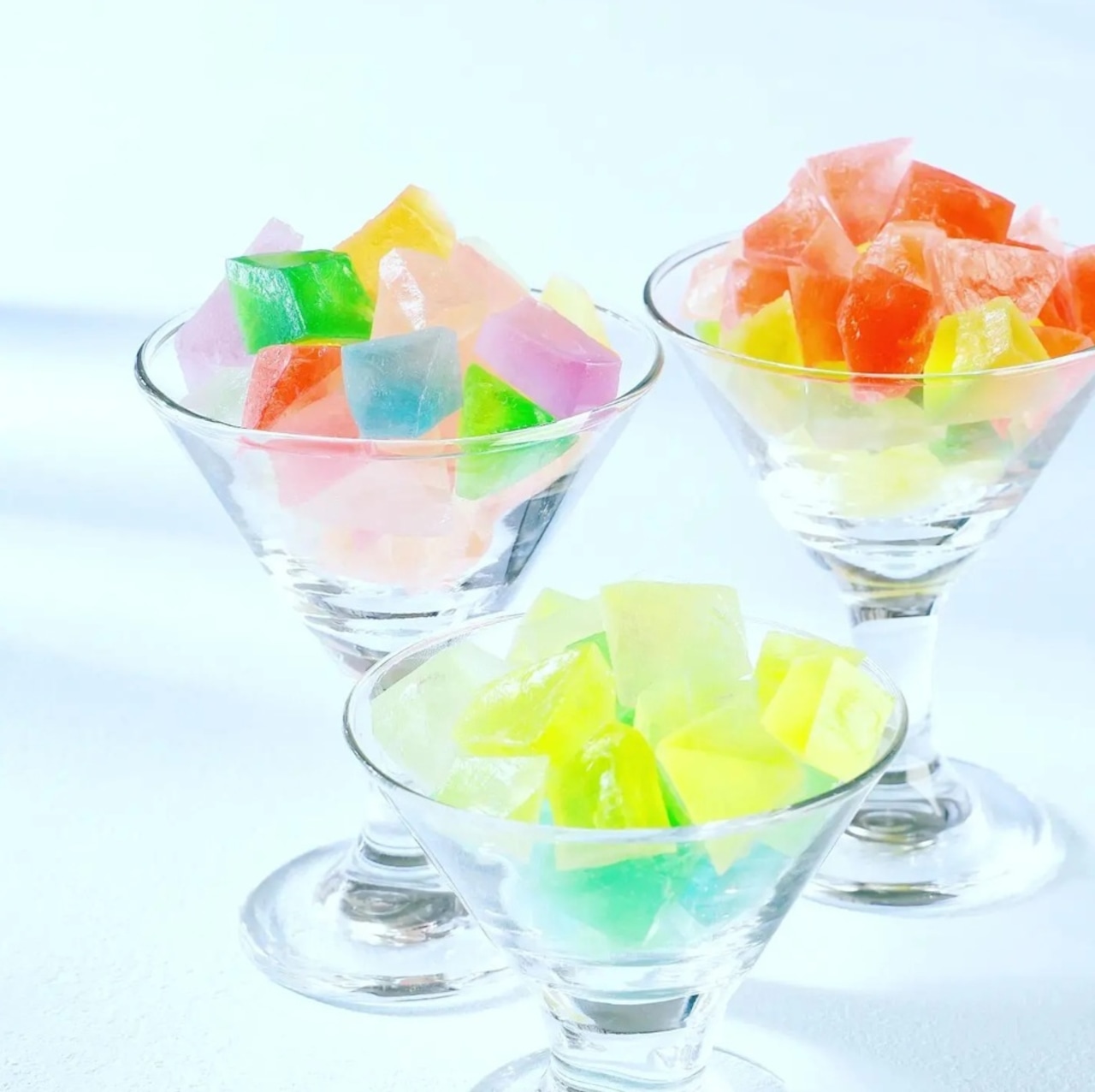 食べる宝石 琥珀糖 琥珀糖 柚子味