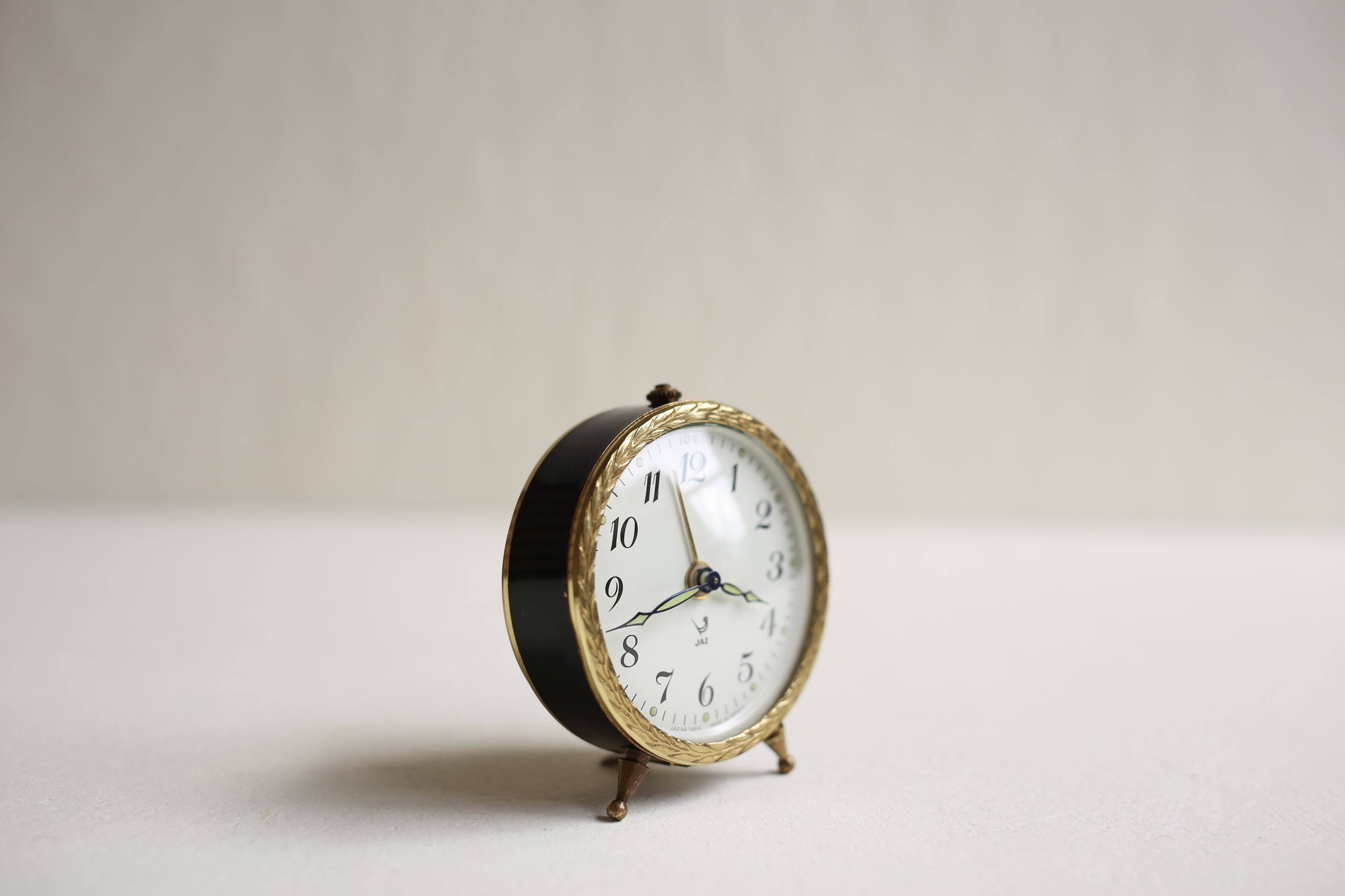 フランス アンティーク ヴィンテージ JAZ 目覚まし時計 『CORSIC』 N-03306