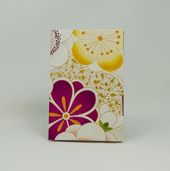 京友禅　御朱印帳  C柄　(安藤染工)